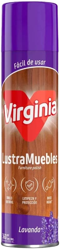 Lustramuebles Aerosol Virginia Lavanda 360cc